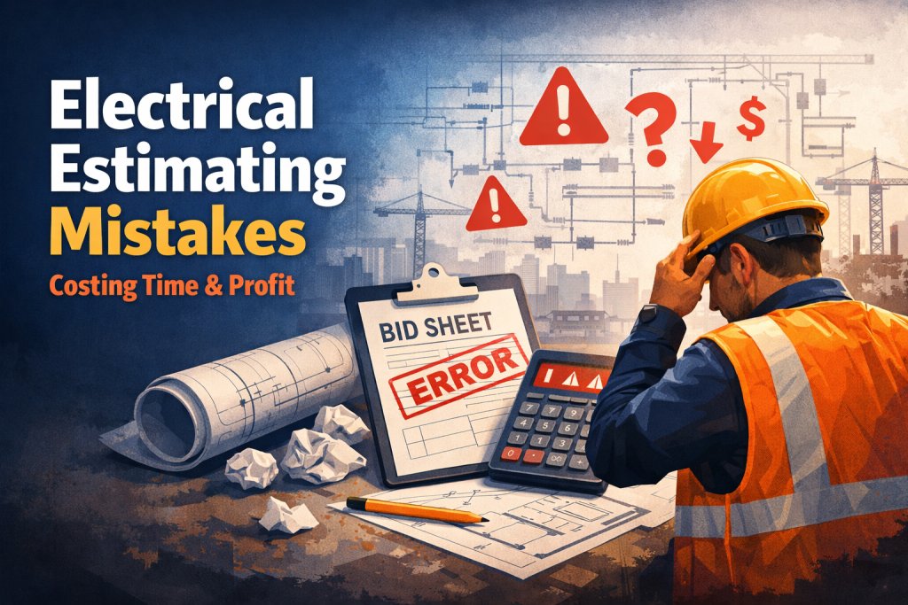 Electrical Estimating Mistakes That Cost Contractors Time and Profit