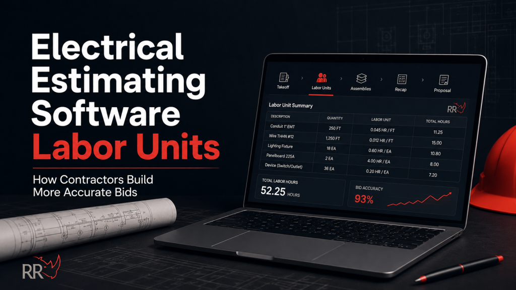 Electrical Estimating Software Labor Units: How Contractors Build More Accurate Bids