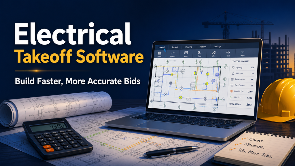Electrical Takeoff Software: How to Build a Faster, More Accurate Bid Workflow